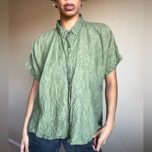 Eileen Fischer Button-Up shirt - Picture 2 of 6